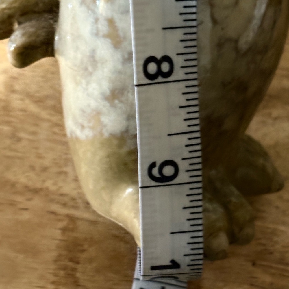 Ceramic rooster with rake - Picture 6 of 7